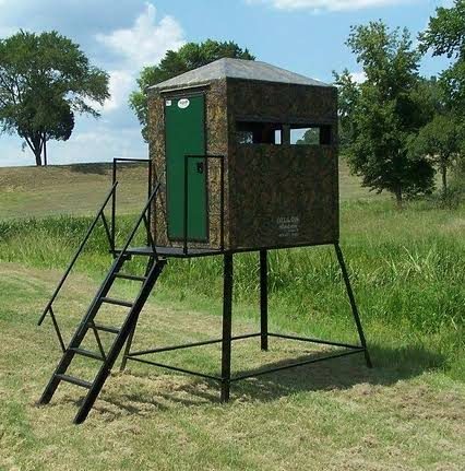 4'×6' Elevated Hunting Blind
