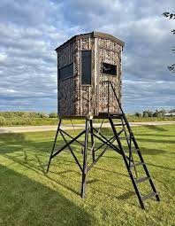 4'×4' Steel Ground Blind