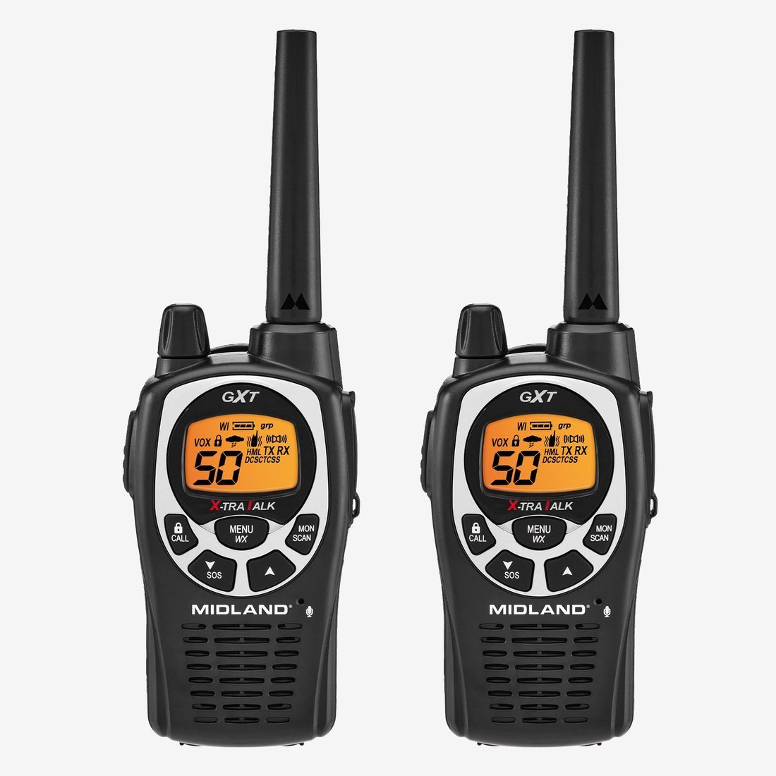 Rechargeable Two-Way Radios (Pair)